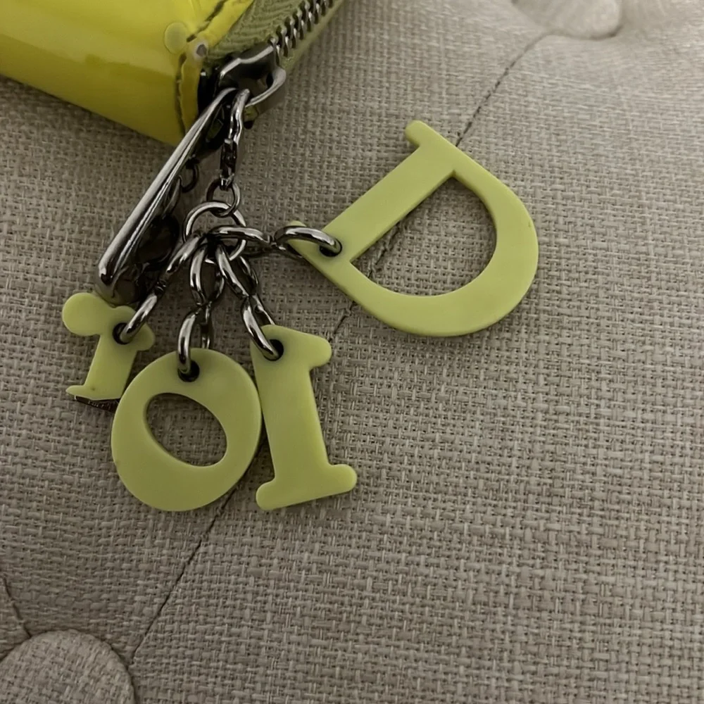 Dior yellow christian